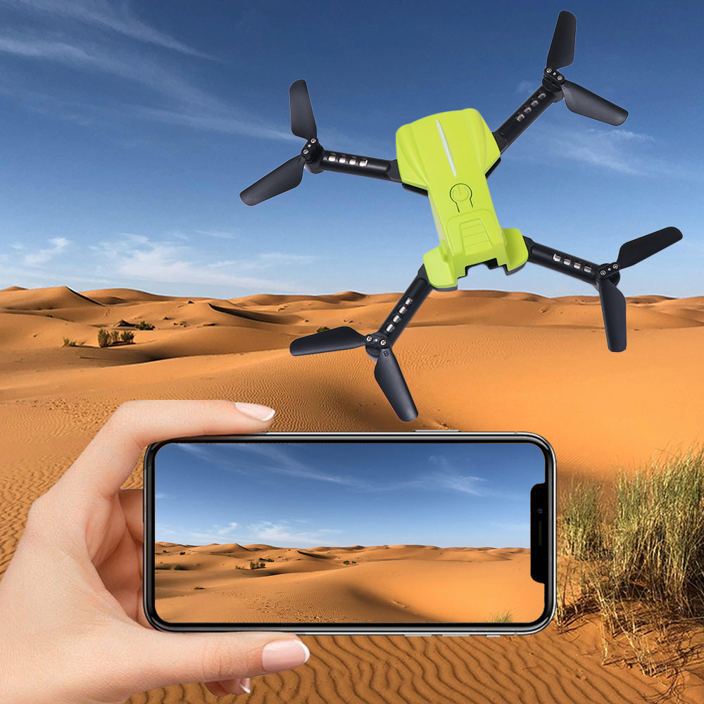 Kids Toys Drone - RC เฮลิคอปเตอร์ ABS รีโมทคอนโทรลเครื่องบินของเล่นภาพทางอากาศสี่แกน K10 มินิโดรน