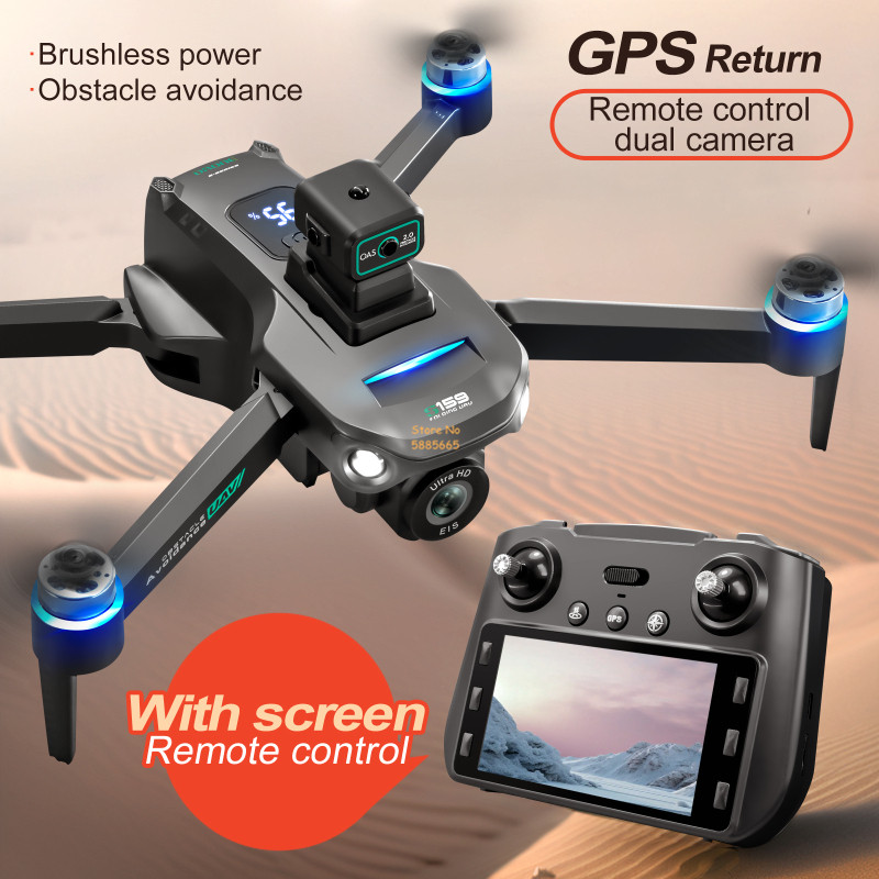 Kids Toys Drone - 8K กล้องคู่ 5G WIFI FPV รีโมทคอนโทรล