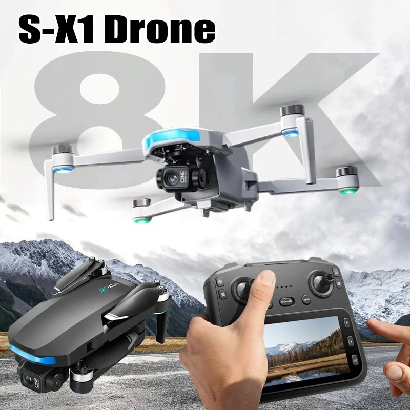 Kids Toys Drone - โดรนรุ่น Original S-X1 8K HD ระดับมืออาชีพ