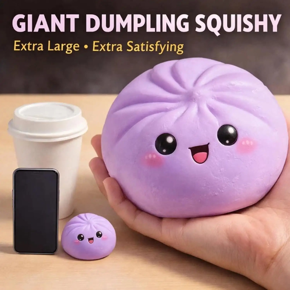 Kids Toys Dumplings - ของเล่นบีบมอลโทสเนื้อนุ่ม: ของเล่นบีบสีสันสดใสแบบใส, ลูกบอลคลายเครียด ASMR, ของเล่นเสริมพัฒนาการทางประสาทสัมผัสสำหรับเด็กและผู้ใหญ่