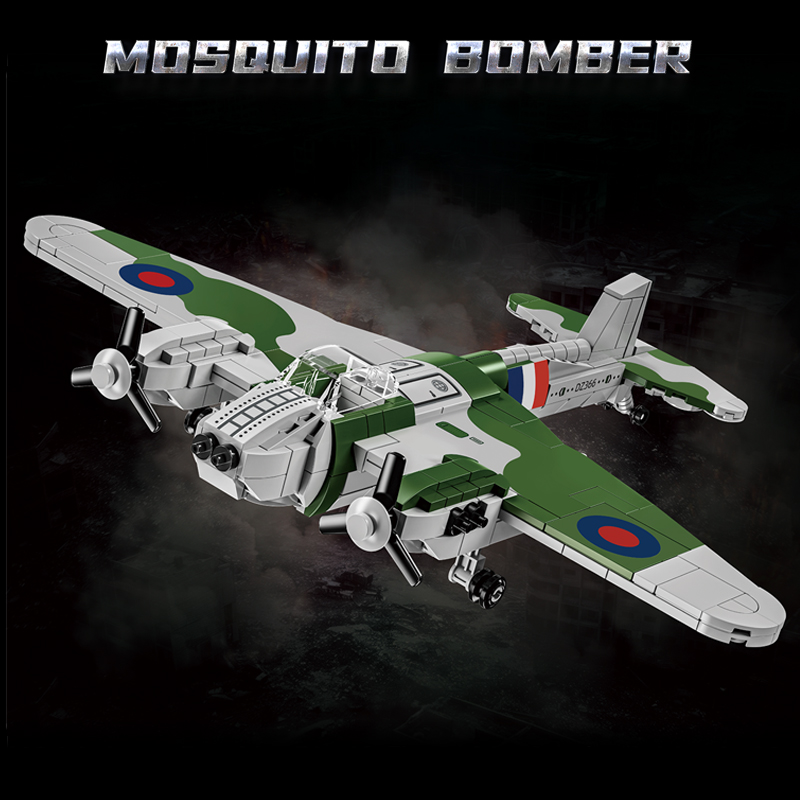 Kids Toys Uk - UK ทหาร WW2 De Havilland ยุง