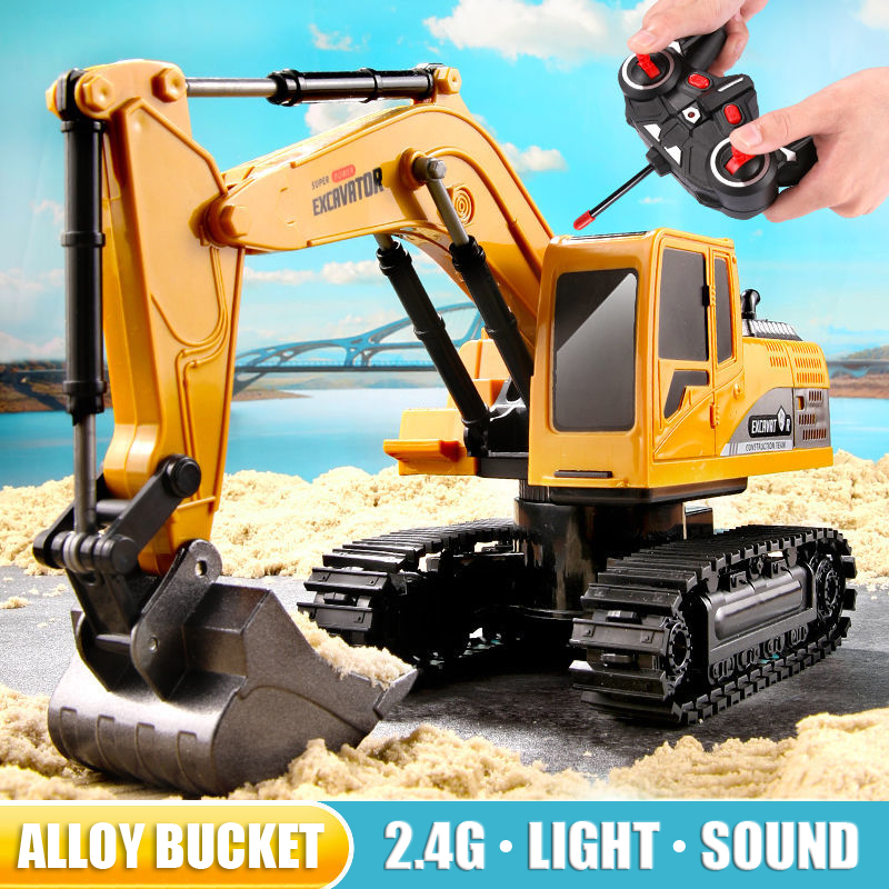 Kids Toys Channel - RC Excavator 2.4 Ghz 6 ช่อง