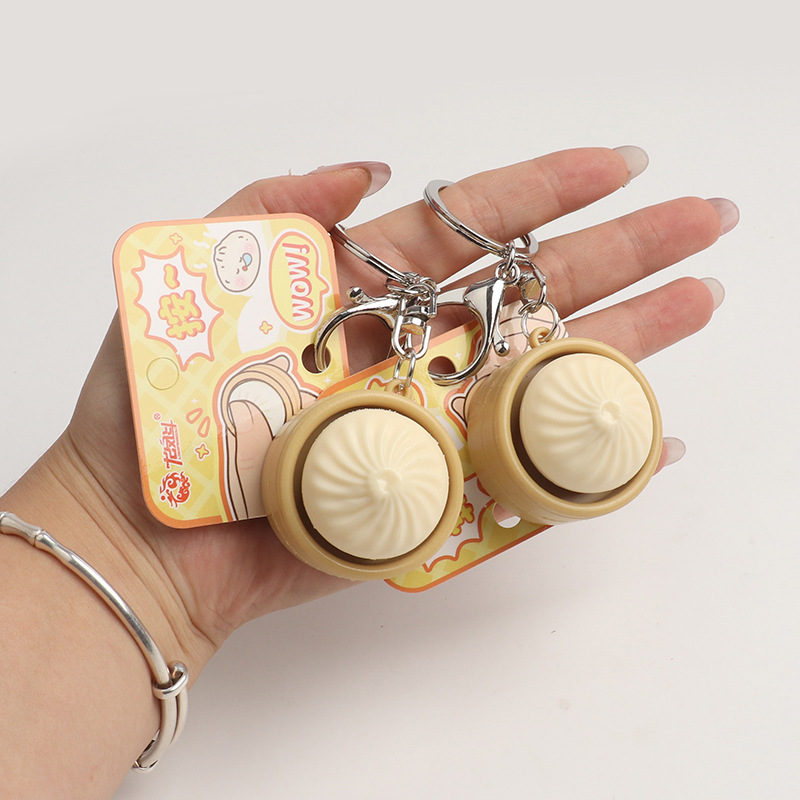 พวงกุญแจรูปซาลาเปามินิ ของเล่น - Kids Toys Dumplings บทวิจารณ์และราคา