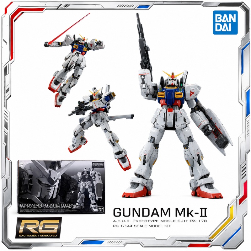 Bandai Original RG RX178 Gunda - Bandai Model Gundam Rg บทวิจารณ์และราคา