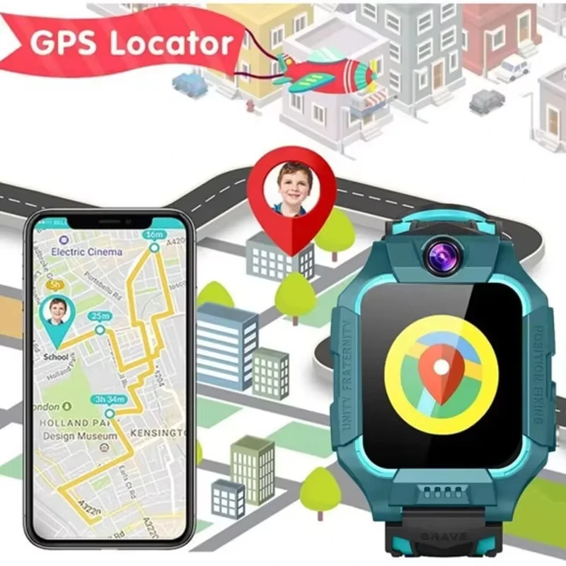 เด็กใหม่นาฬิกาสมาร์ท SOS นาฬิก - Kids Smartwatch Gps บทวิจารณ์และราคา