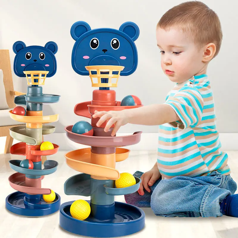 2-7 Layes Track Rolling Ball P - Kids Toys 2 Year Old บทวิจารณ์และราคา