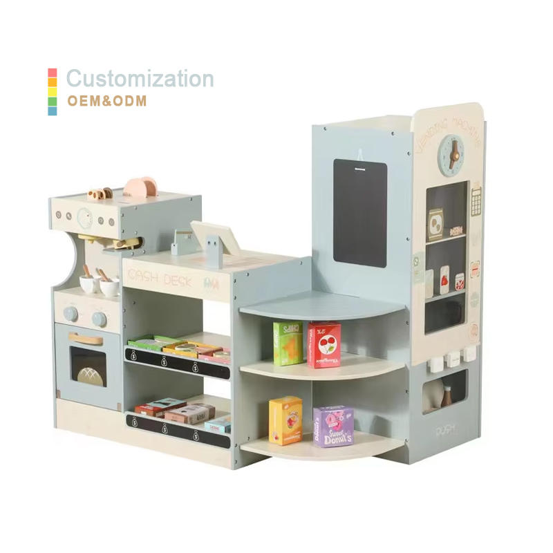 ชุดของเล่นร้านขายของชำไม้สำหรั - Kids Toys Stores บทวิจารณ์และราคา