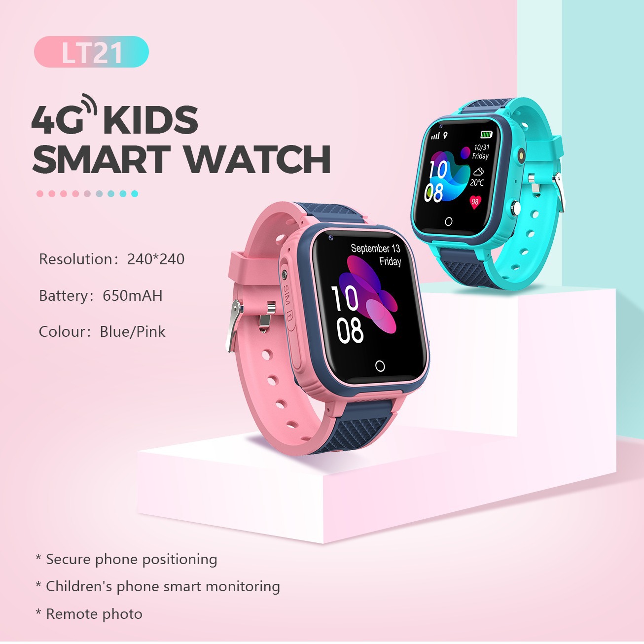 นาฬิกาสมาร์ทวอทช์สำหรับเด็ก รุ - Kids Smartwatch Gps บทวิจารณ์และราคา