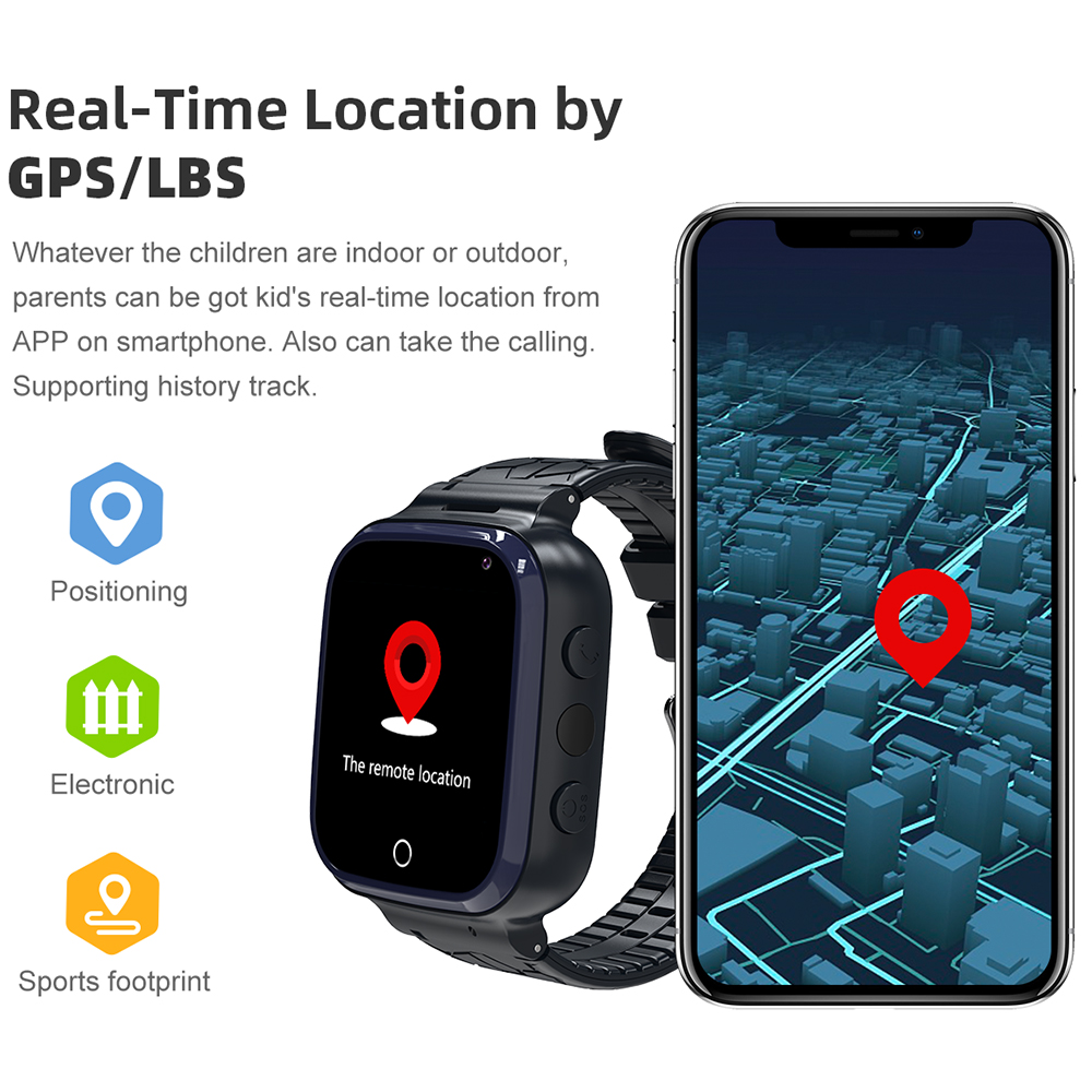 เด็กใหม่สมาร์ทนาฬิกา GPS Track - Kids Smartwatch Gps บทวิจารณ์และราคา