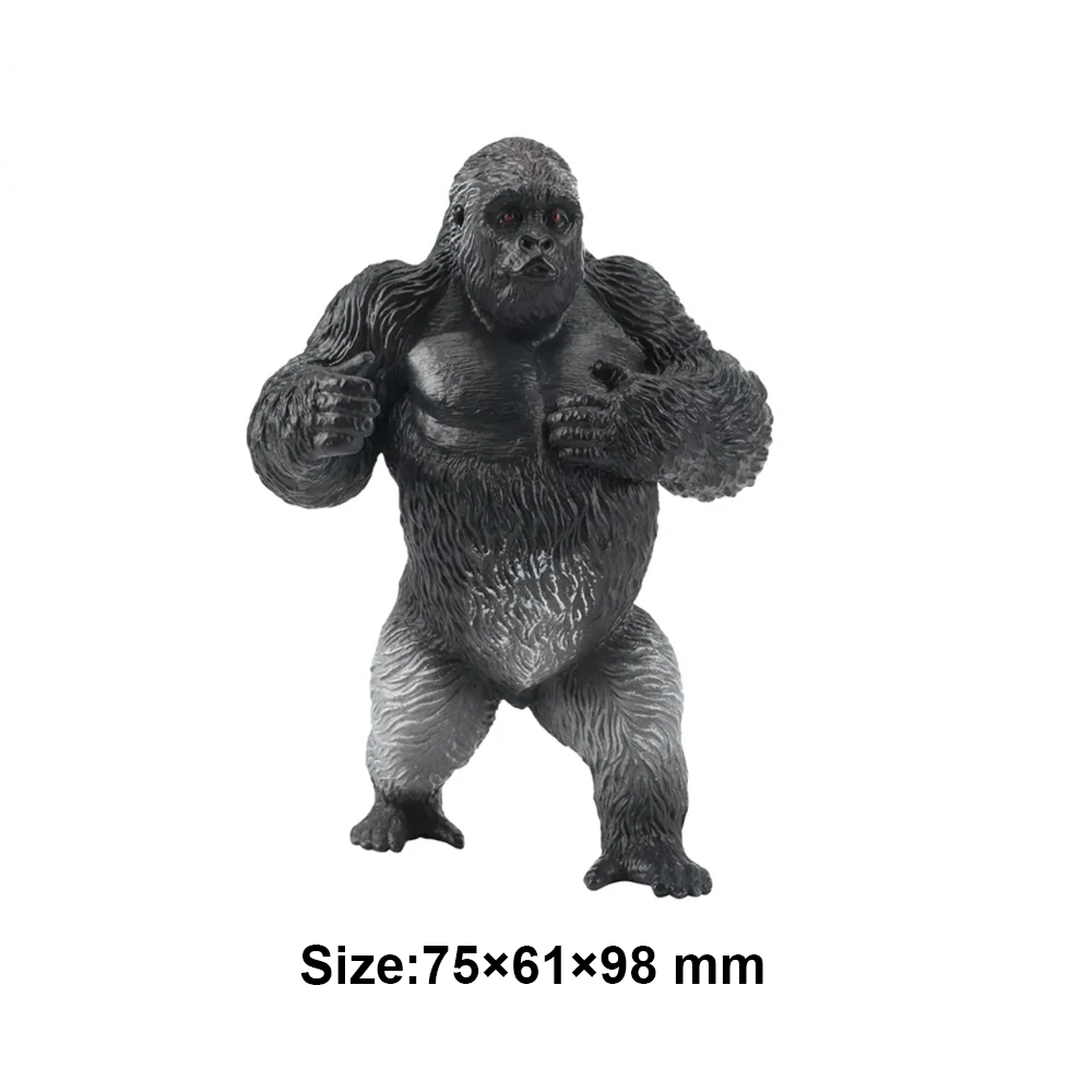 ของเล่นจำลองกอริลลา รูปสัตว์ป่ - Kids Toys Under $5 บทวิจารณ์และราคา