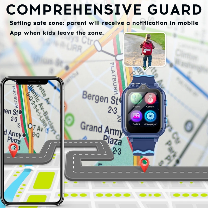 วอนเล็กซ์ สมาร์ทวอทช์สำหรับเด็ - Kids Smartwatch Gps บทวิจารณ์และราคา