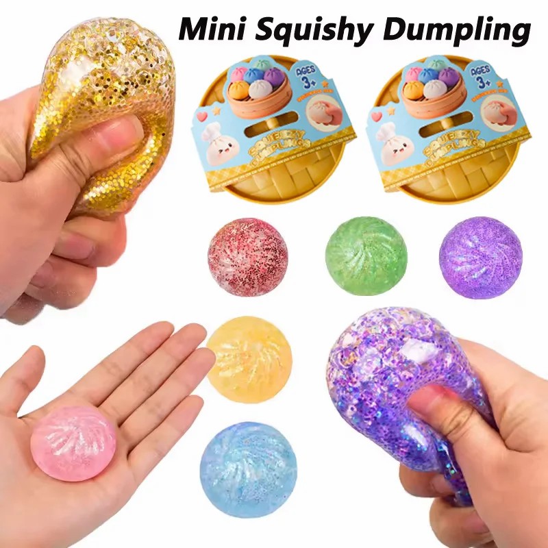 ของเล่นระบายความเครียดสำหรับเด - Kids Toys Dumplings บทวิจารณ์และราคา