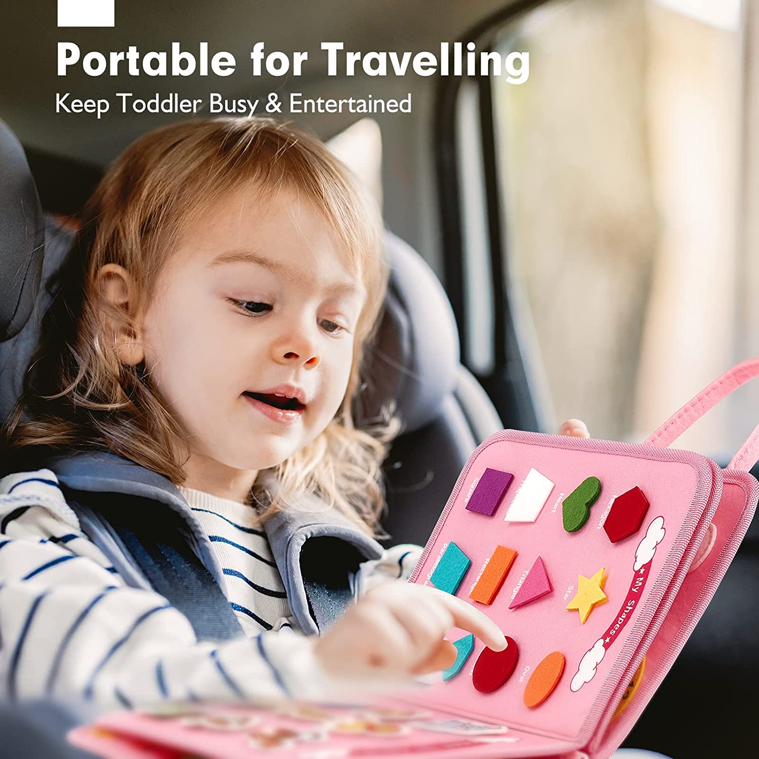 ของเล่นมอนเตสซอรี่ Busy Board  - Kids Toys 2 Year Old บทวิจารณ์และราคา