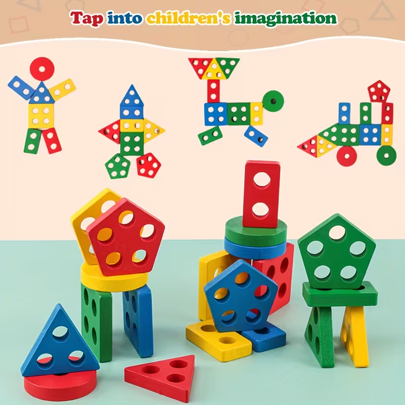 Montessori เกมไม้ของเล่นเด็กปร - Kids Toys 2 Year Old บทวิจารณ์และราคา