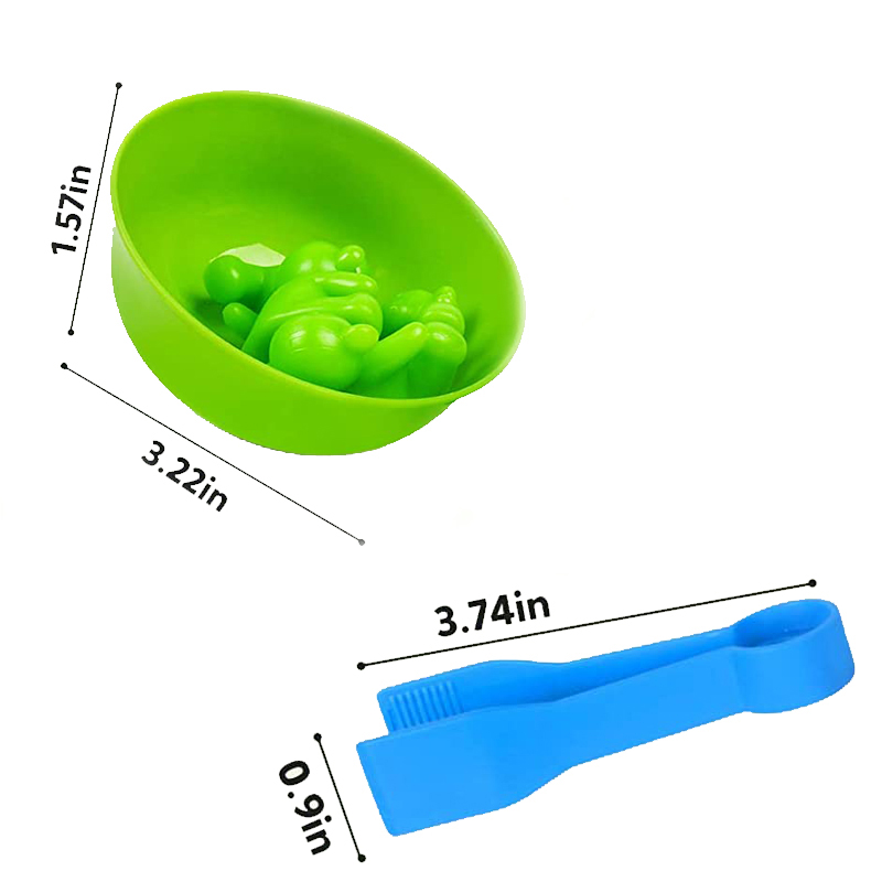 ชามพลาสติก 6 ช่องพร้อมแหนบ 2 อ - Kids Toys 2 Year Old บทวิจารณ์และราคา