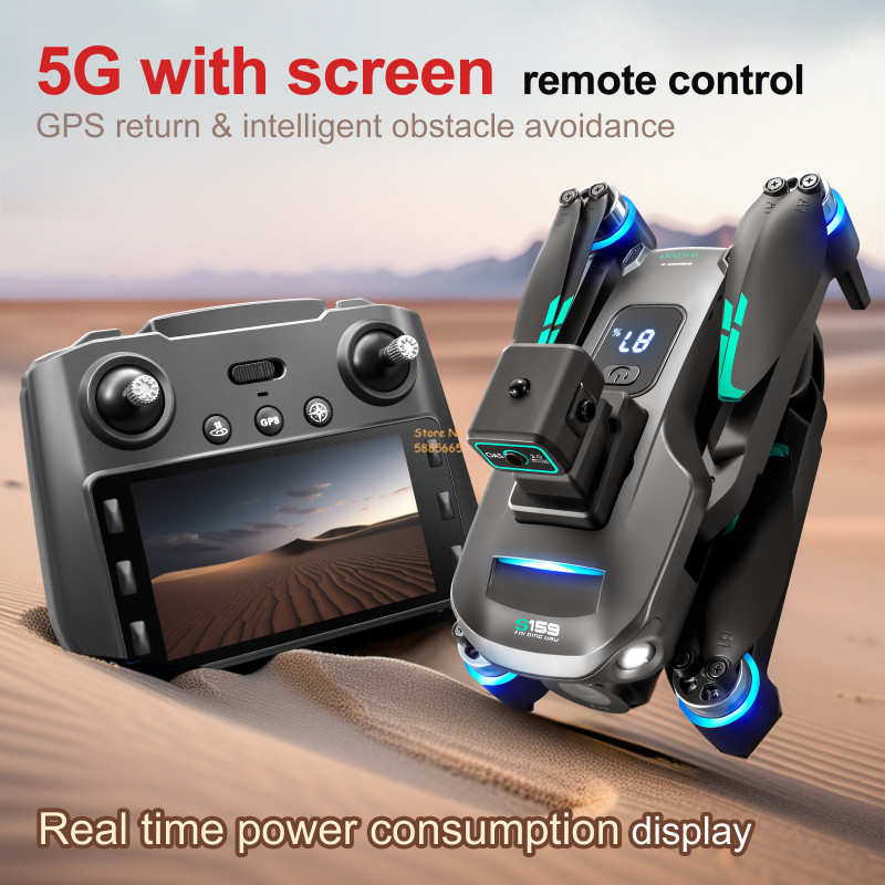 8K กล้องคู่ 5G WIFI FPV รีโมทค - Kids Toys Drone บทวิจารณ์และราคา