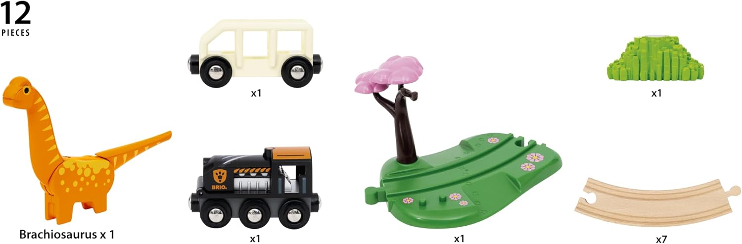 ชุดรถไฟไดโนเสาร์ 12 ชิ้น พร้อม - Toy Train Track Set บทวิจารณ์และราคา