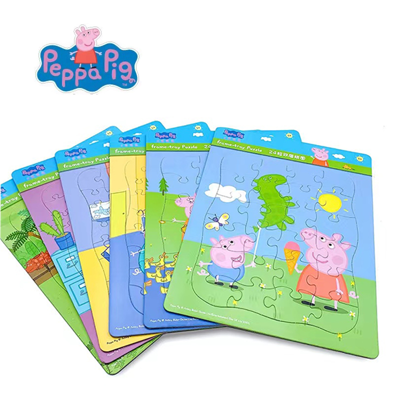 Peppa pig ตัวเลข MINI จิ๊กซอว์ - Kids Toys 3 Year Old บทวิจารณ์และราคา