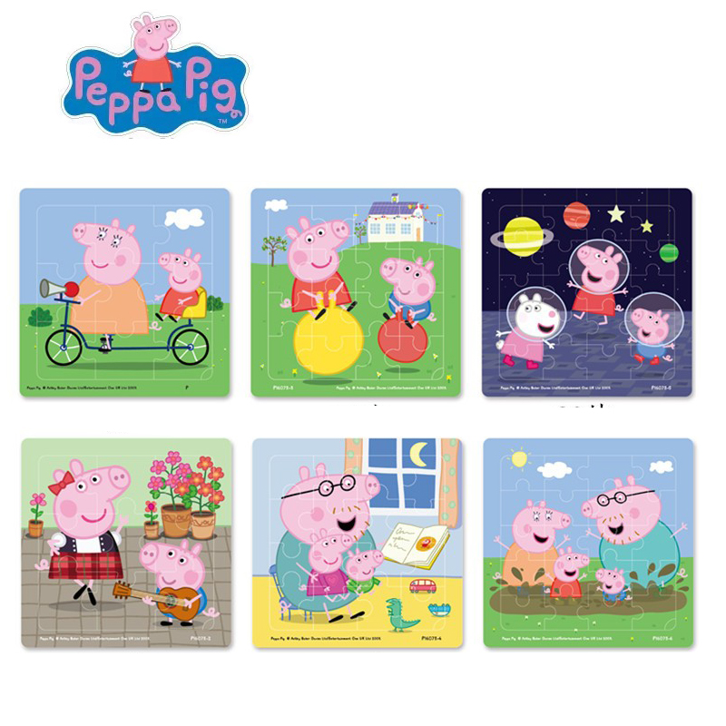 Peppa pig ตัวเลข MINI จิ๊กซอว์ - Kids Toys 3 Year Old บทวิจารณ์และราคา