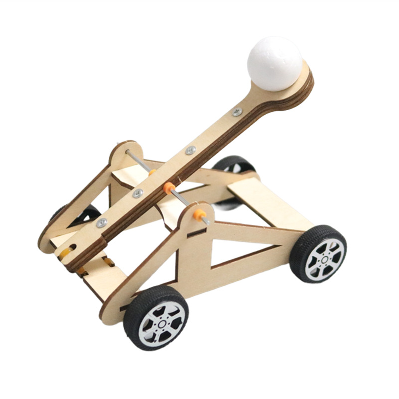 DIY ของเล่นเครื่องยิงหอก DIY ช - Catapult Launcher Toy บทวิจารณ์และราคา