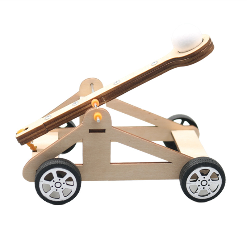 DIY ของเล่นเครื่องยิงหอก DIY ช - Catapult Launcher Toy บทวิจารณ์และราคา