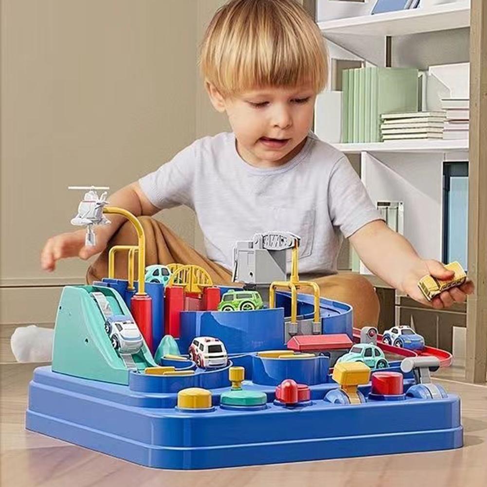 รถไฟรางแข่งรถ ของเล่นรถไฟจำลอง - Toy Train Track Set บทวิจารณ์และราคา