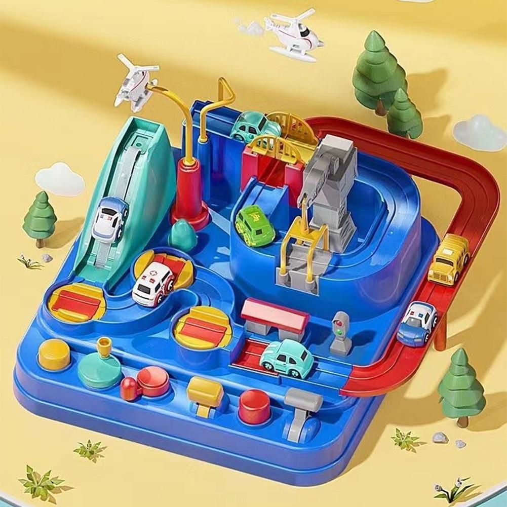 รถไฟรางแข่งรถ ของเล่นรถไฟจำลอง - Toy Train Track Set บทวิจารณ์และราคา