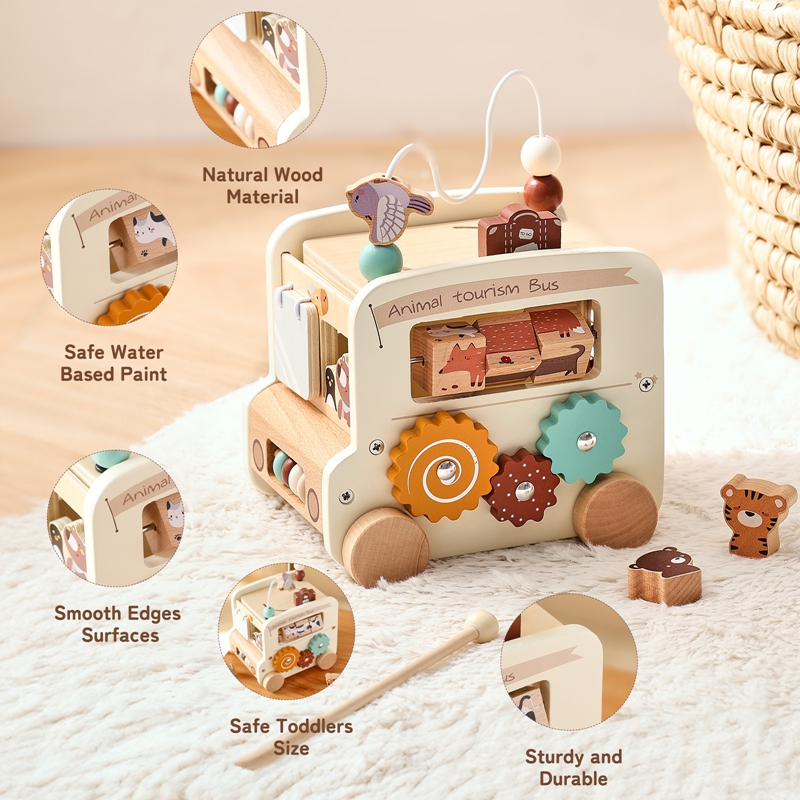 ของเล่นไม้มอนเตสซอรี่ ของเล่นเ - Kids Toys 2 Year Old บทวิจารณ์และราคา