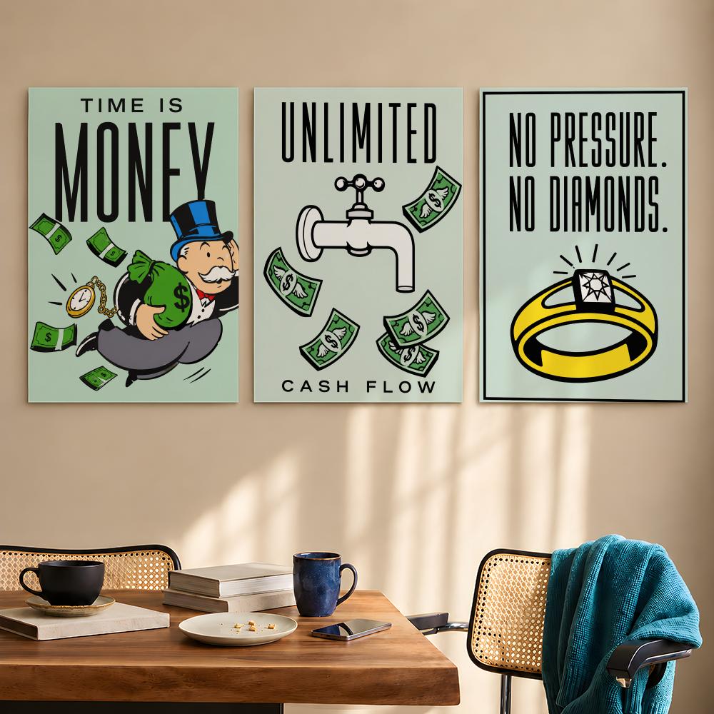 โปสเตอร์เกมโมโนโพลี บอร์ดเกมคล - Hasbro Game Monopoly บทวิจารณ์และราคา