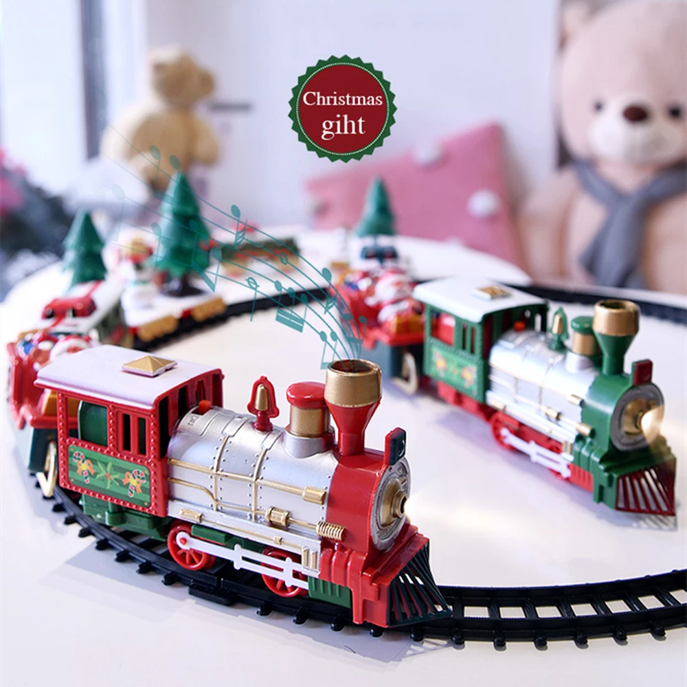คริสต์มาสชุดรถไฟเทศกาล MINI Lo - Toy Train Track Set บทวิจารณ์และราคา