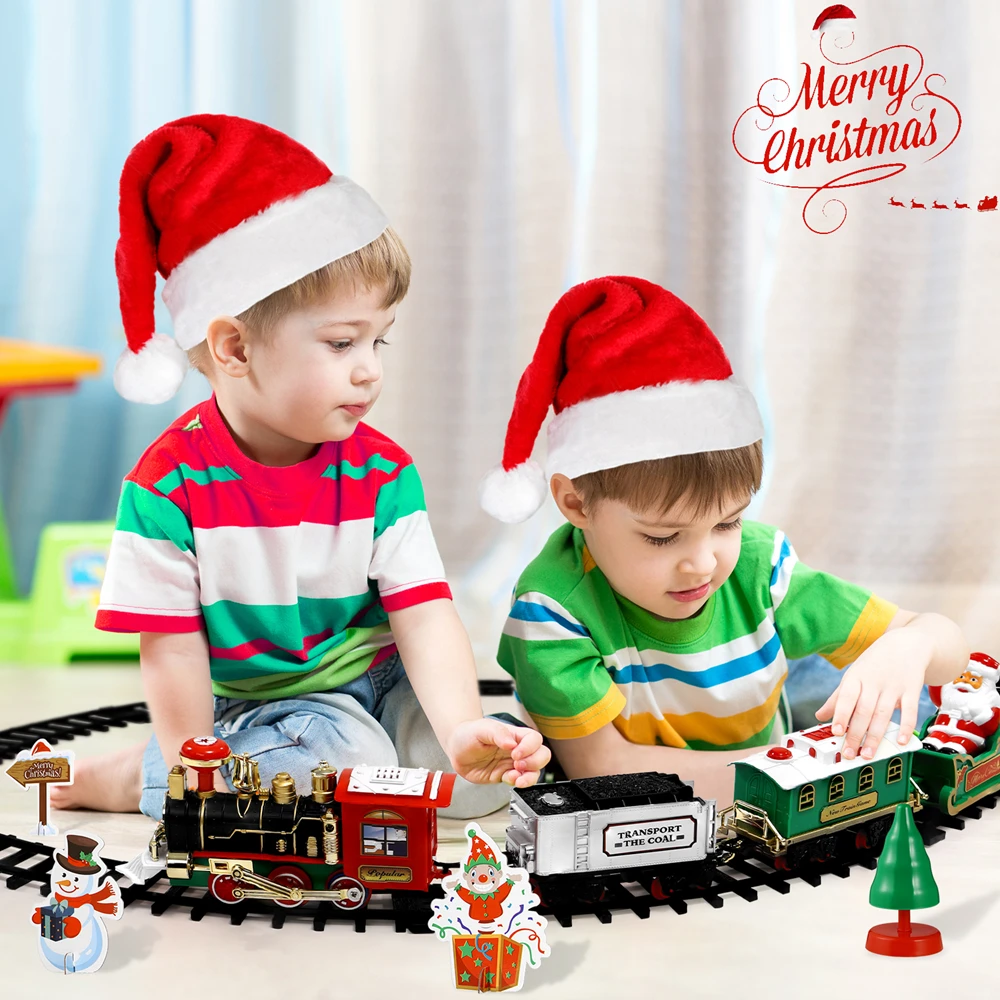 คริสต์มาสชุดรถไฟเทศกาล MINI Lo - Toy Train Track Set บทวิจารณ์และราคา