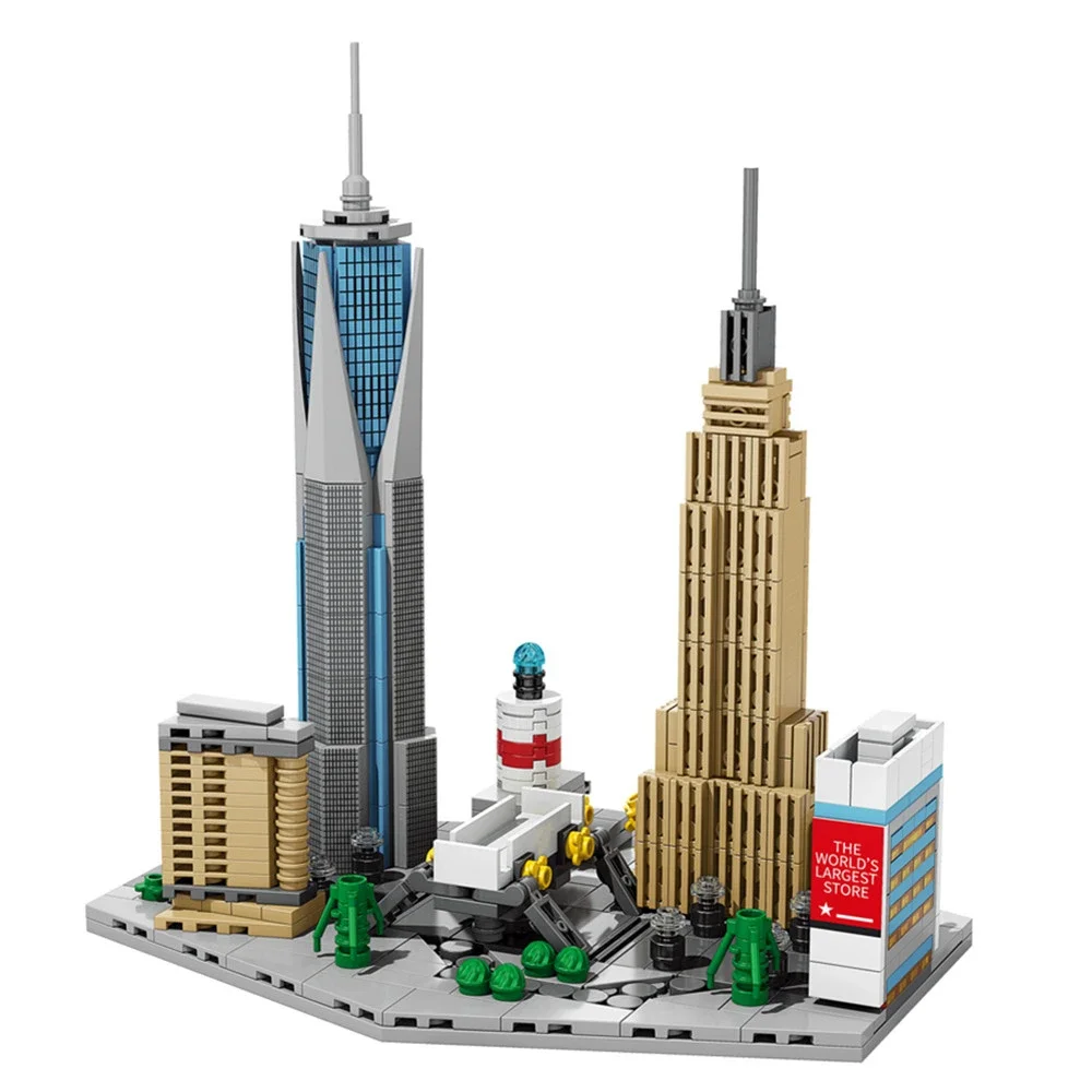 ตัวต่อบล็อกอาคาร วิวถนนเมืองฝร - Kids Toys Dubai บทวิจารณ์และราคา