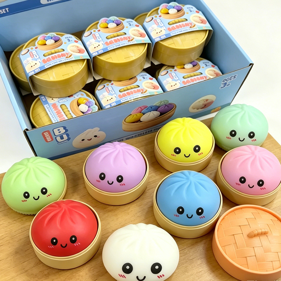 ของเล่นบีบลดความเครียดรูปซาลาเ - Kids Toys Dumplings บทวิจารณ์และราคา