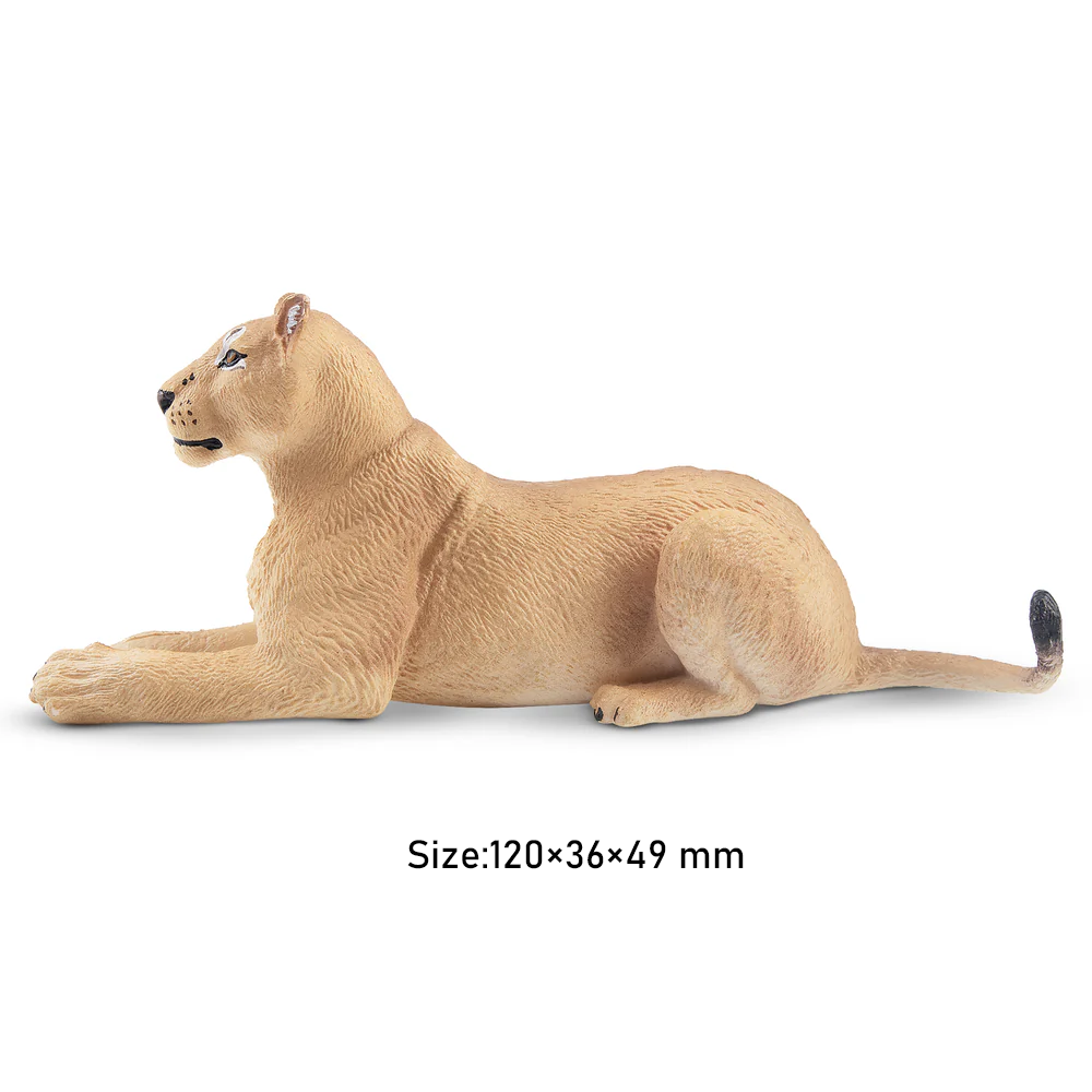 Toymany จําลองโกหก Lioness สัต - Kids Toys Under $5 บทวิจารณ์และราคา