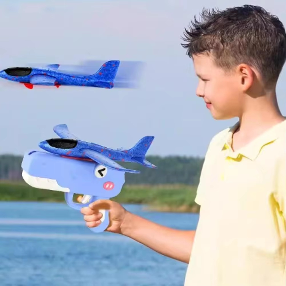 เครื่องยิงเครื่องบินโฟมไดโนเสา - Catapult Launcher Toy บทวิจารณ์และราคา