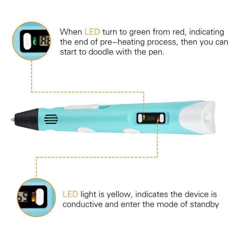 Dikale 3D ปากกาหน้าจอ LED DIY  - Kids Toys Uk บทวิจารณ์และราคา