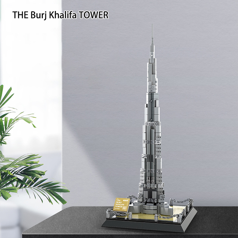 ชุดตัวต่ออาคารบูร์จ คัลยาฟา ทา - Kids Toys Dubai บทวิจารณ์และราคา