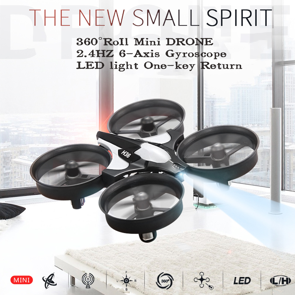 โดรนจิ๋ว JJRC H36 2.4G 6 แกน โ - Kids Toys Drone บทวิจารณ์และราคา