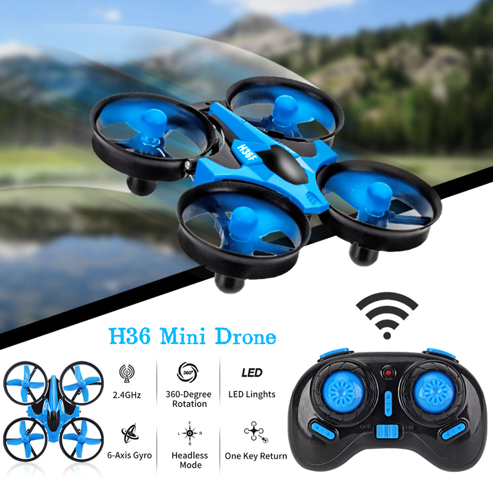 โดรนจิ๋ว JJRC H36 2.4G 6 แกน โ - Kids Toys Drone บทวิจารณ์และราคา