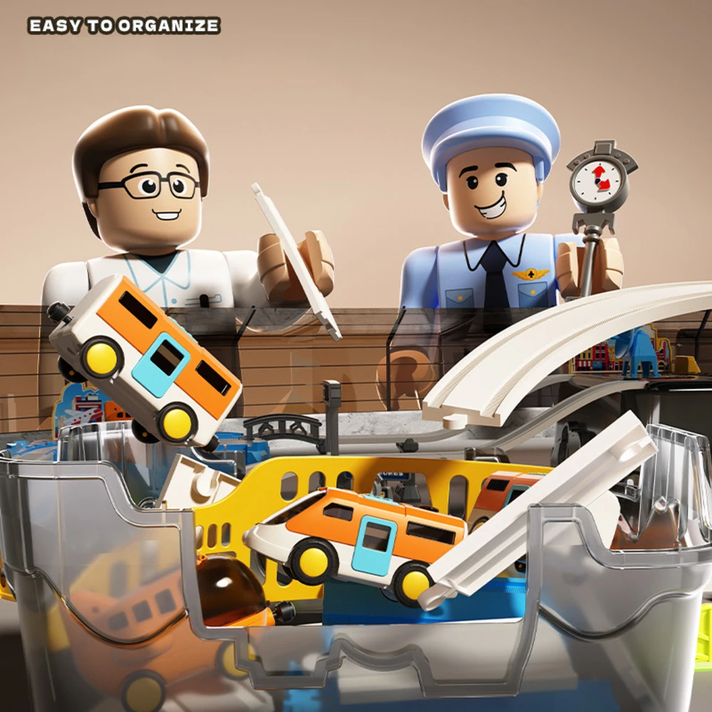 ชุดของเล่นรางรถไฟธีมสนามบินพร้ - Toy Train Track Set บทวิจารณ์และราคา