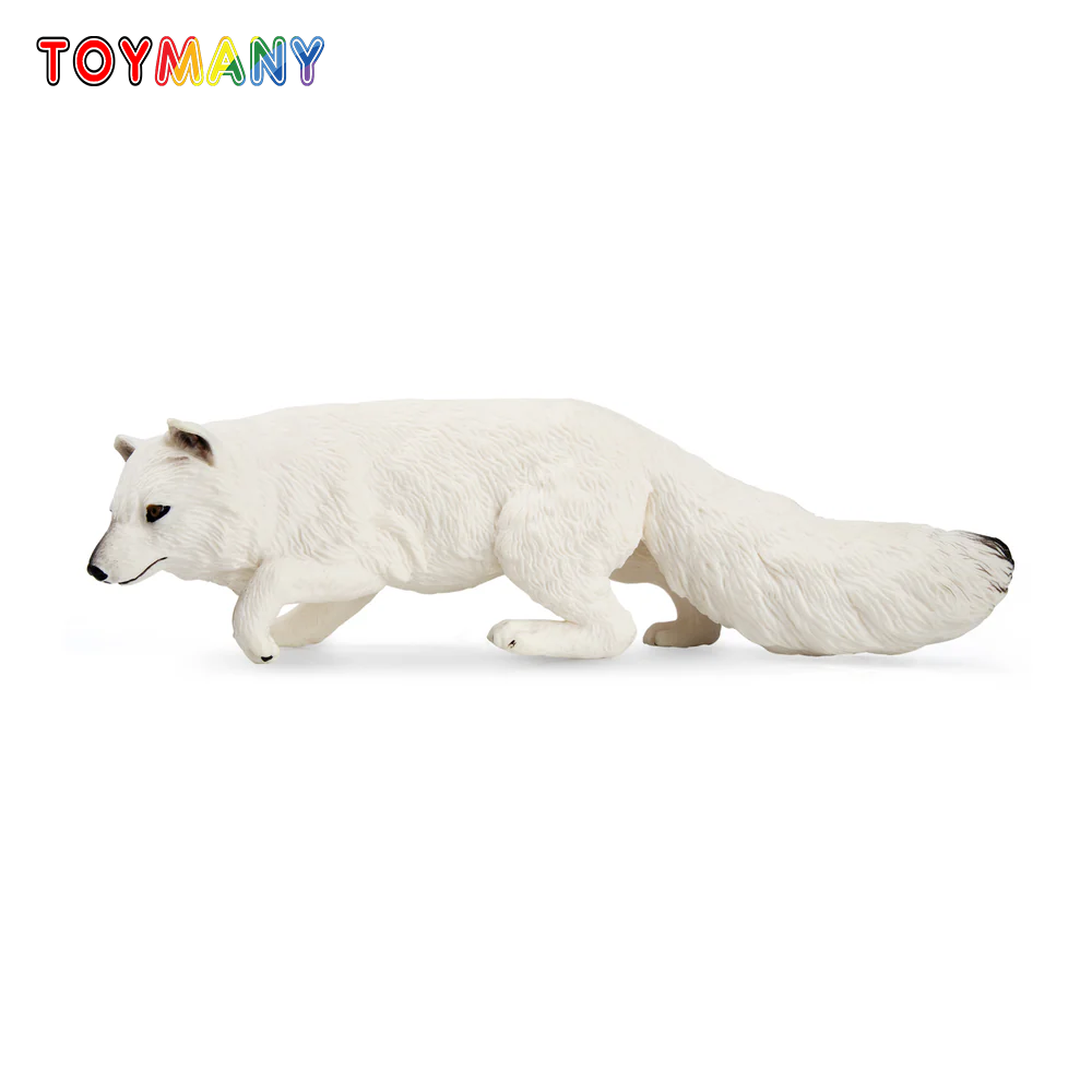 Toymany จําลอง Arctic Fox Pola - Kids Toys Under $5 บทวิจารณ์และราคา