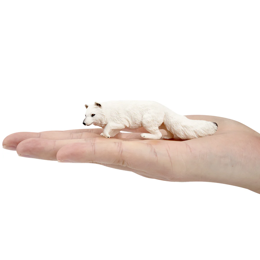 Toymany จําลอง Arctic Fox Pola - Kids Toys Under $5 บทวิจารณ์และราคา
