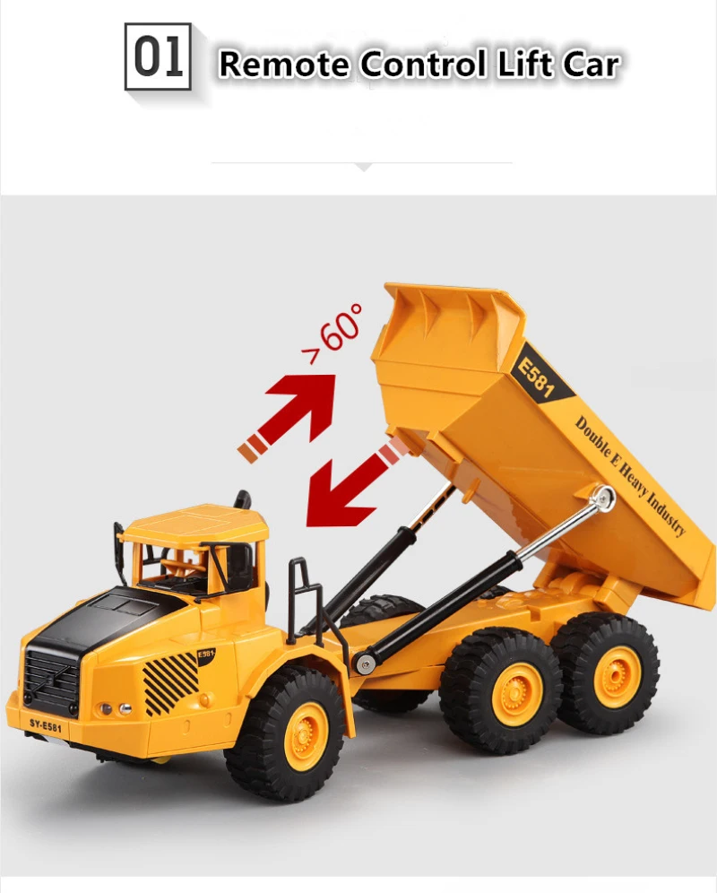 รถดัมพ์บังคับวิทยุ RC 1:20 2.4 - Kids Toys Under $20 บทวิจารณ์และราคา