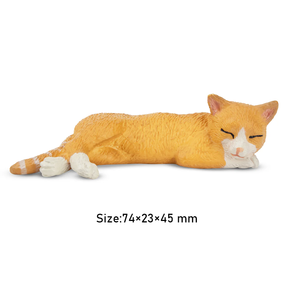 Toymany จําลองโกหกสีส้มแมวแมวส - Kids Toys Under $5 บทวิจารณ์และราคา