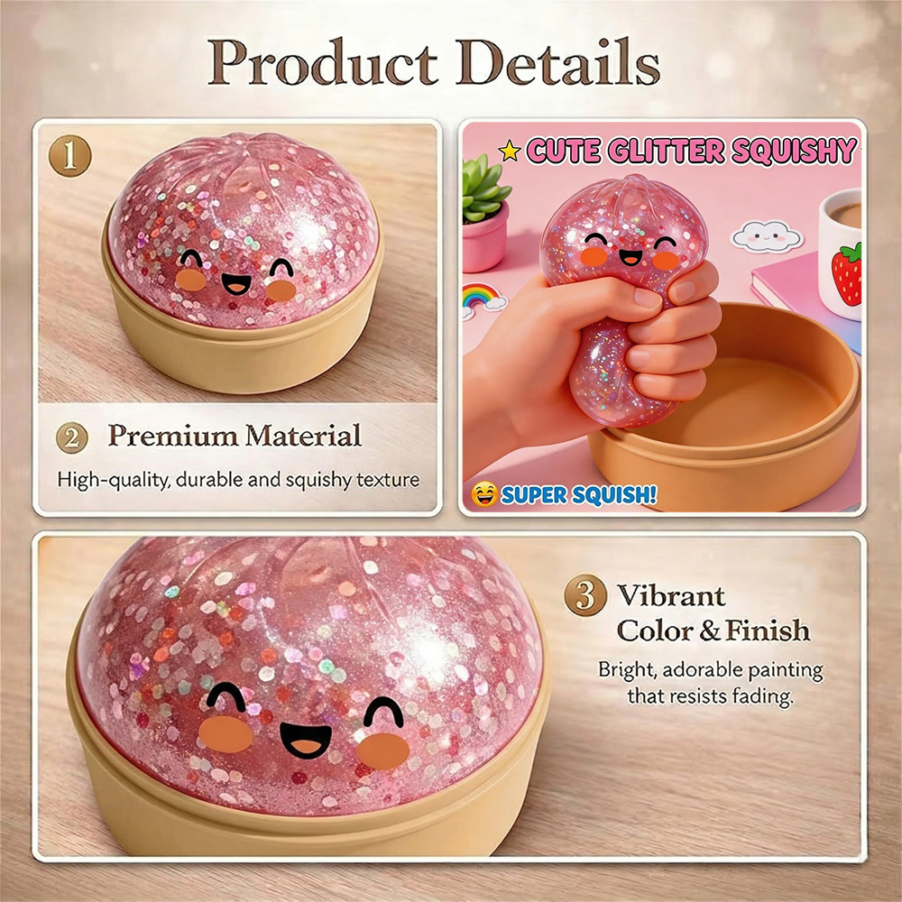 ของเล่นบีบตุ๊กตาซาลาเปาน่ารัก  - Kids Toys Dumplings บทวิจารณ์และราคา