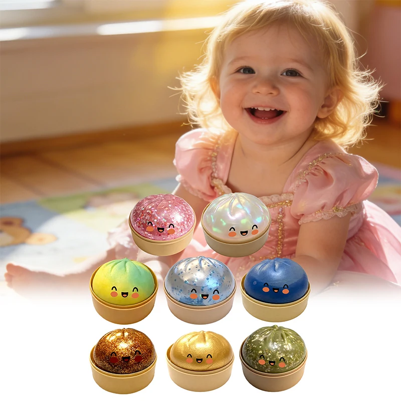 ลูกบอลบีบลดความเครียด รูปทรงเก - Kids Toys Dumplings บทวิจารณ์และราคา