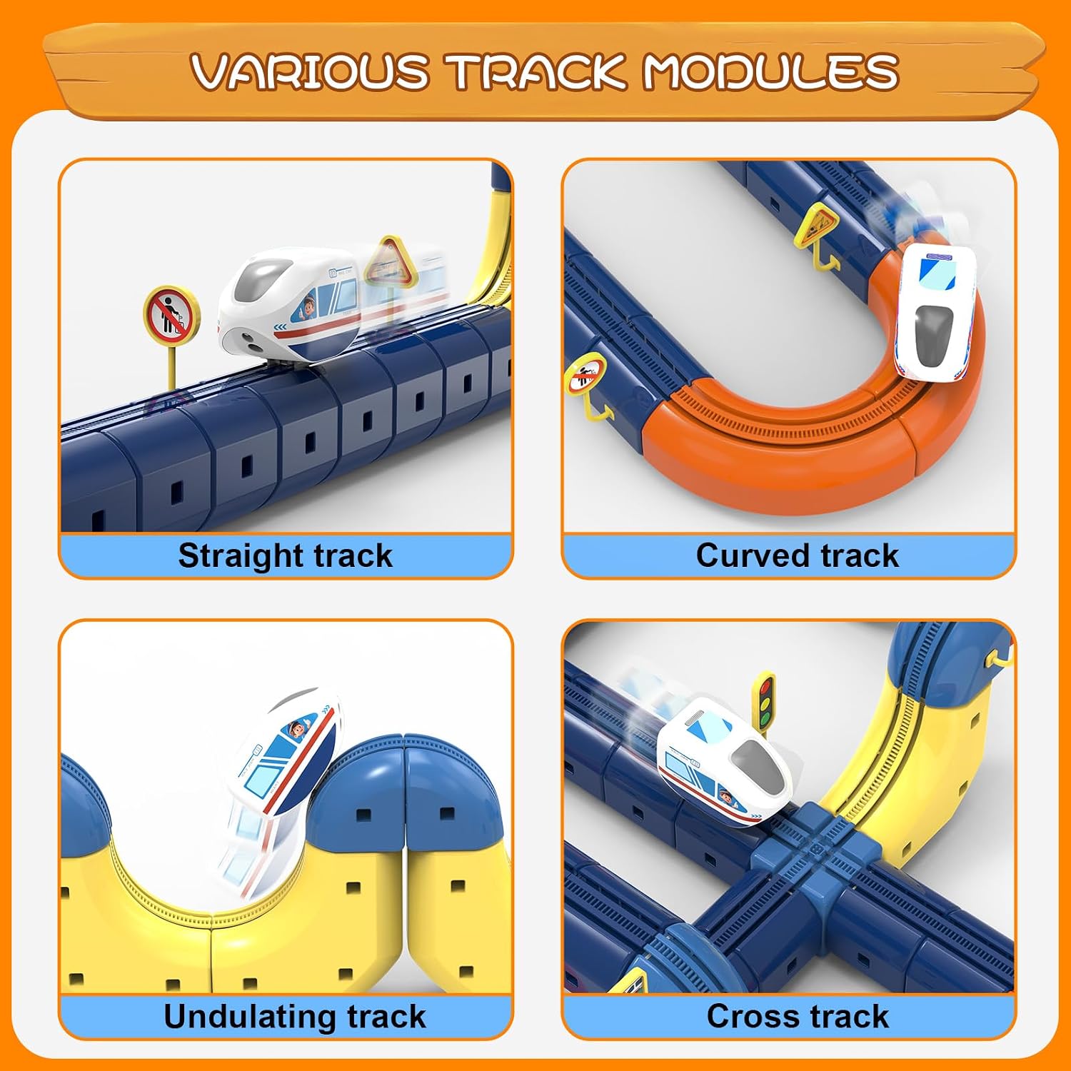 ชุดรางรถไฟไฟฟ้า 3D Magic Flexi - Toy Train Track Set บทวิจารณ์และราคา