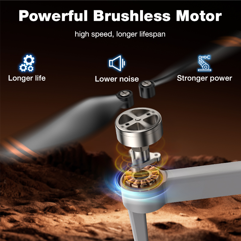 โดรนรุ่นใหม่ L017 Pro Brushles - Kids Toys Drone บทวิจารณ์และราคา