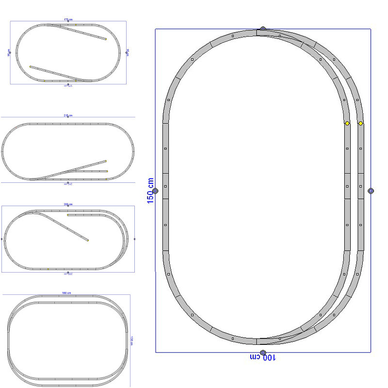 PIKO HO 1/87 Scale Track Set ต - Toy Train Track Set บทวิจารณ์และราคา