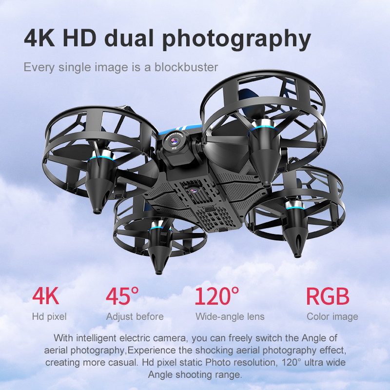 ใหม่ Mini Drone 812PRO อาชีพ H - Kids Toys Drone บทวิจารณ์และราคา